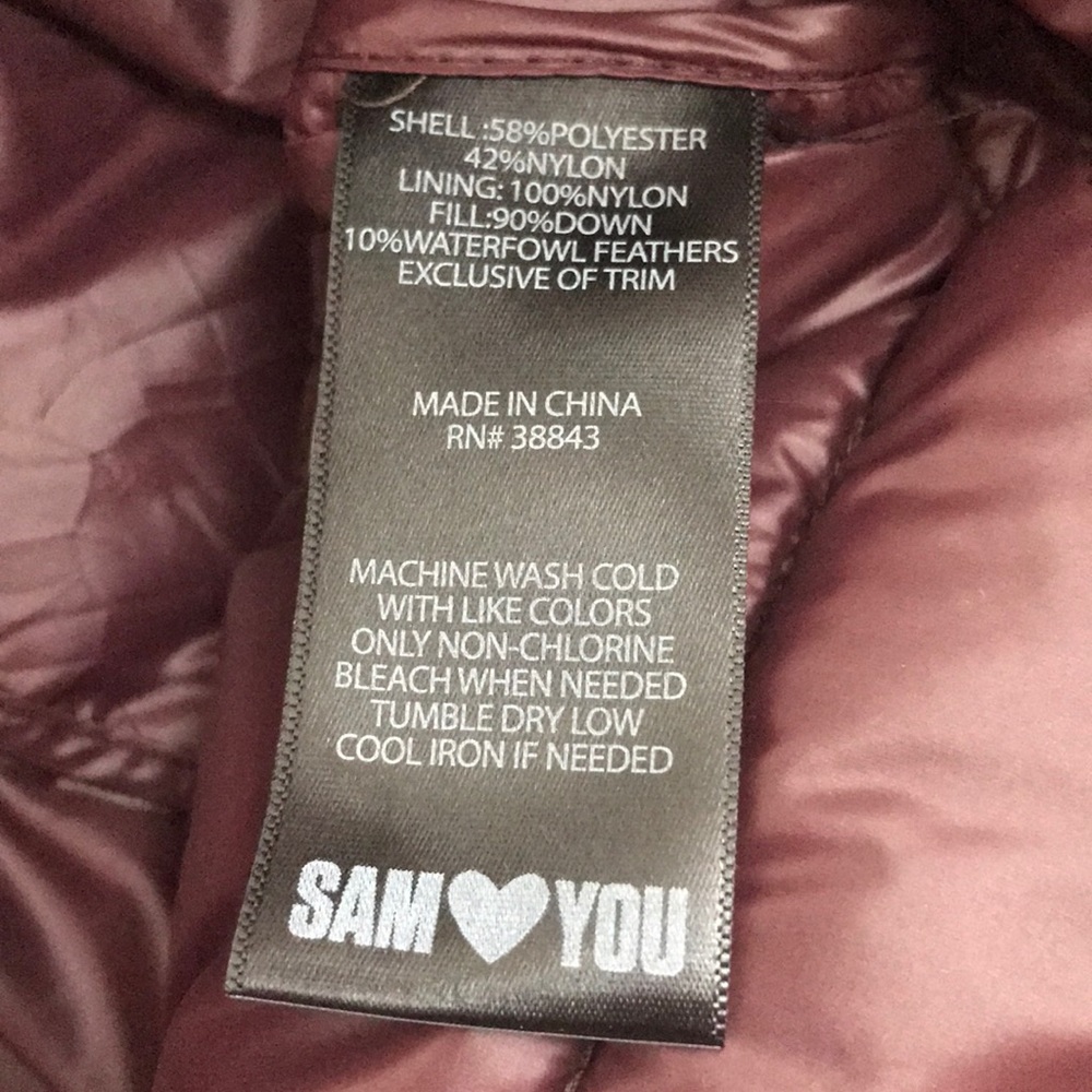 Sam Edelman Asymmetrical Puffer Jacket - Picture 7 of 8